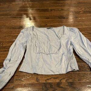 Blue blouse